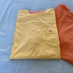2 Tommy Bahama XL Short Sleeve T-Shirts